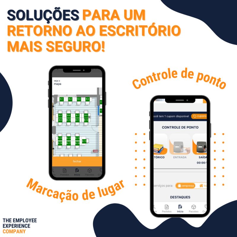 Agendamento de Lugares e Controle de Ponto Digital