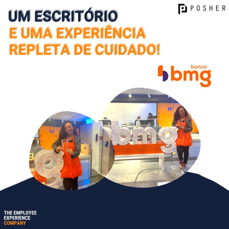 Serviços de bem-estar para os colaboradores do Banco BMG