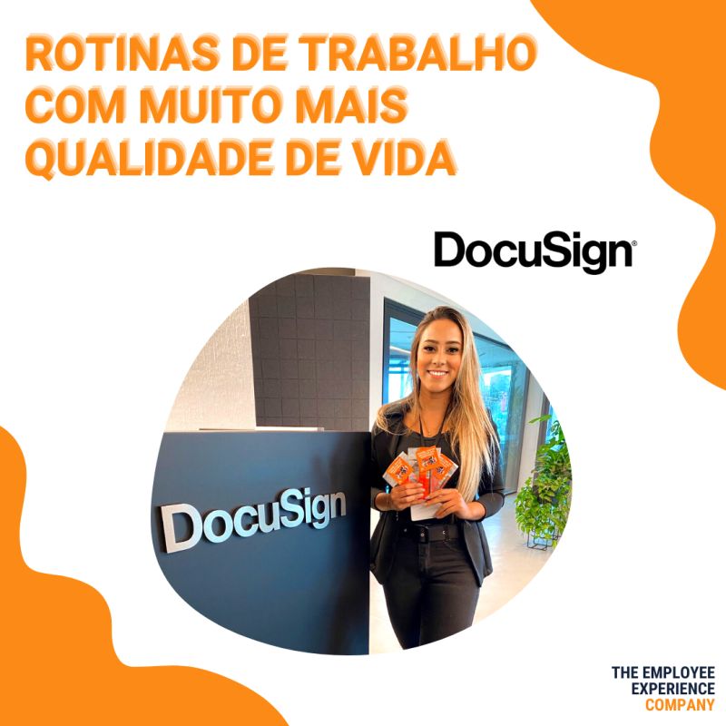 Docusign transforma o dia a dia dos colaboradores no escritório