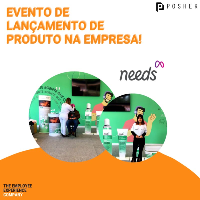 A POSHER fez o lançamento dos produtos da Needs