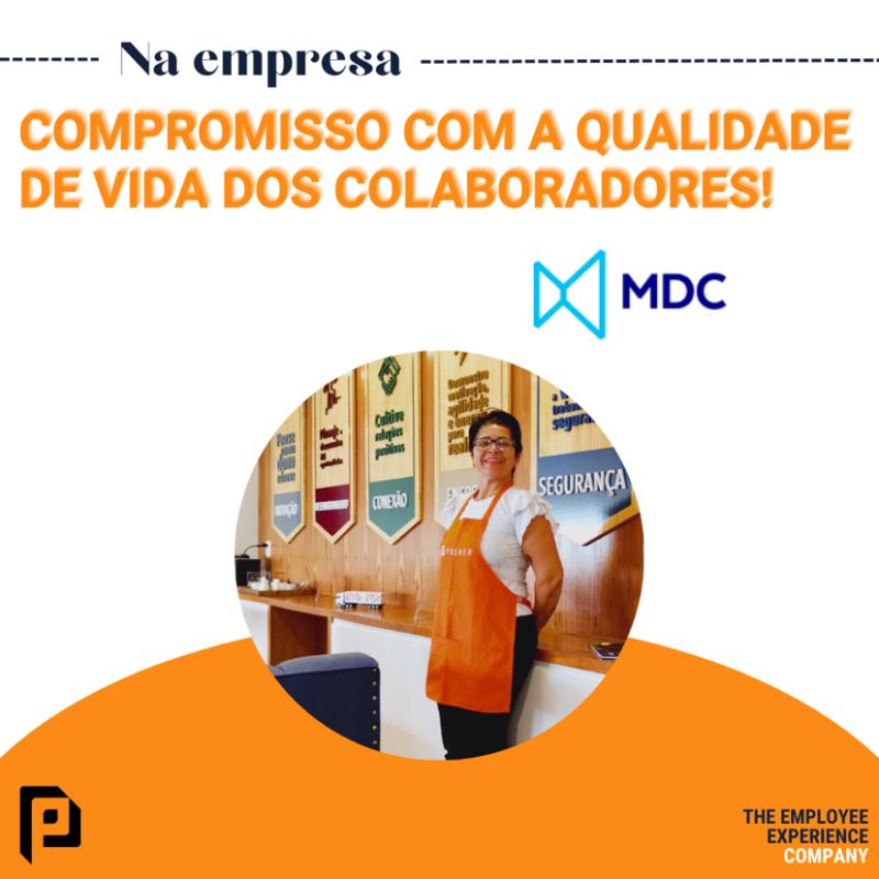 MDC - compromisso com o bem-estar dos colaboradores no escritório